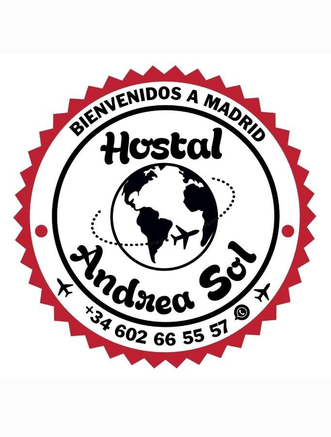 Hostal Andrea Sol Madrid Eksteriør billede